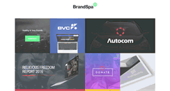 Desktop Screenshot of brandspa.com